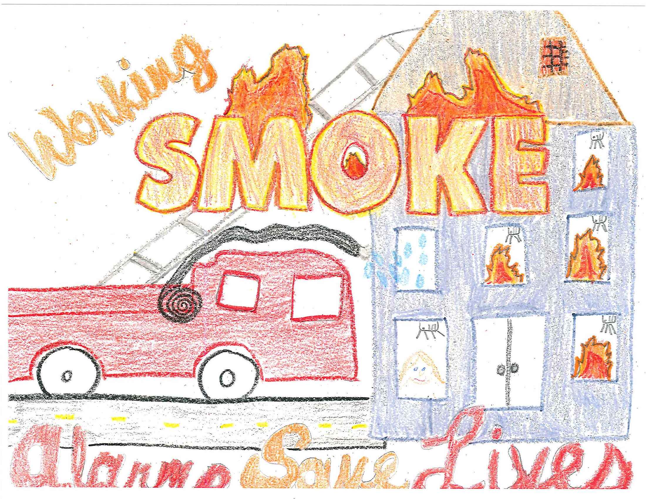 Katee H-4th grade Cathedral School 2nd place